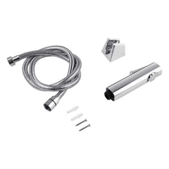 MINI Round Toilet Bidet Spray Kit with 1.2m Stainless Steel Water Hose