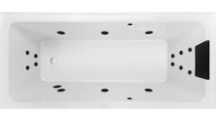 CORTEZ Inset Bath or Spa Bath With Sizes 1520/1670 mm And 10/12/16 Flush Jets