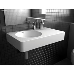 CANTO 700 Solid Surface Wall-Hung Basin,in Left And Right-Hand Bowl