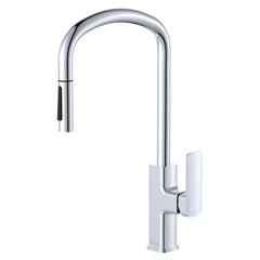 MANO Pull Out Sink Mixer, Chrome,Matte Black,Brushed Nickel,Gun Metal,Urban Brass