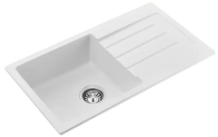 ZIZA Fomos Sink 770 x 440mm Black,White