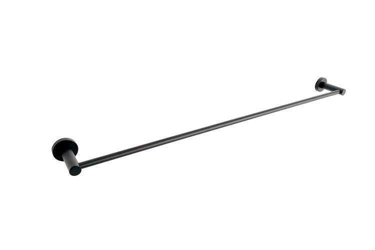 Bloom Single Towel Rail 750mm Chrome, Matte Black,Warm Brushed Nickel,Light Brushed Brass, Brushed Gunmetal