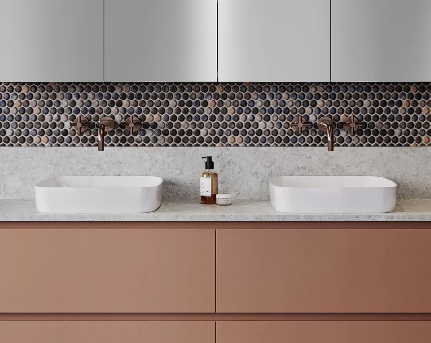 ISON Basin With White gloss and White Matt finish