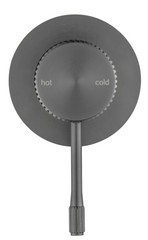 ZIZA Fluted Shower Mixer.Black,Brushed Nickel,Gunmetal,french Gold