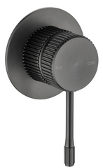 ZIZA Fluted Shower Mixer.Black,Brushed Nickel,Gunmetal,french Gold