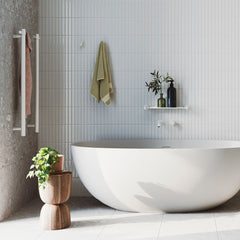 Sasso Solid Surface Bath, 1650mm