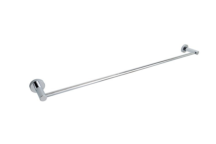 Bloom Single Towel Rail 750mm Chrome, Matte Black,Warm Brushed Nickel,Light Brushed Brass, Brushed Gunmetal
