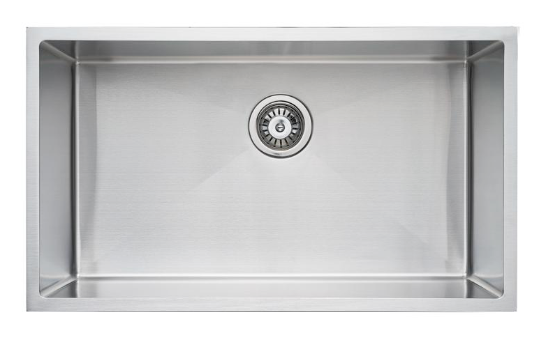 ZIZA Luminare Sink 760 x 440mm – Single Bowl Stainless Steel