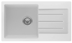 ZIZA Fomos Sink 770 x 440mm Black,White