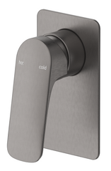 ZIZA Shower Mixer – Square Plate – TRIM KIT ONLY,Chrome,Black,Brushed nickel,Gunmetal,FrenchGold
