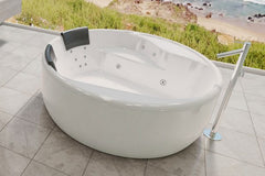 BELLATRIX 1570 FREESTANDING DOLCE VITA 16-JET SPA BATH