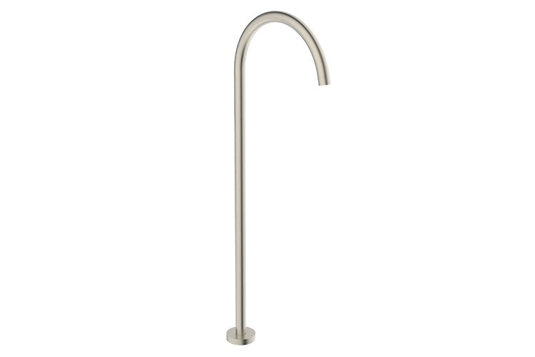 OUL Floor Spout Brushed Brass Brushed Brass, Brushed Nickel, Brushed Copper, Matte Black,Matte White,  Chrome