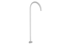 OUL Floor Spout Brushed Brass Brushed Brass, Brushed Nickel, Brushed Copper, Matte Black,Matte White,  Chrome