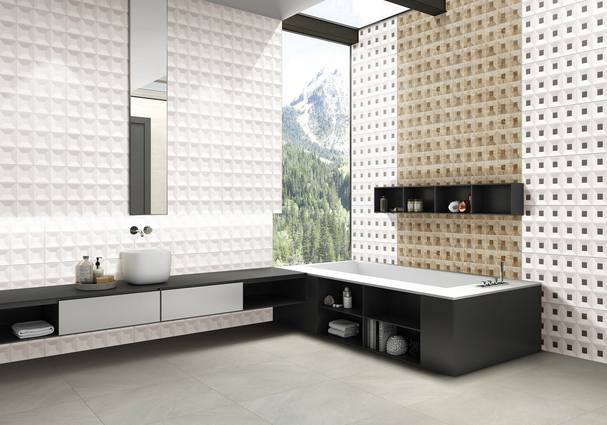WINTER ICE CUBE WHITE GLOSS 300X600