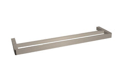Brooklyn Double Towel Rail 600mm Chrome,Matte Black, Brushed Nickel. Brushed Brassm 900mm Matte Black, 900mm Brushed Brass