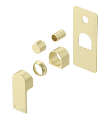 ZIZA Shower Mixer – Square Plate – TRIM KIT ONLY Chrome,Black,Brushednickel,Gunmetal,FrenchGold
