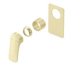 ZIZA Shower Mixer – Square Plate – TRIM KIT ONLY,Chrome,Black,Brushed nickel,Gunmetal,FrenchGold