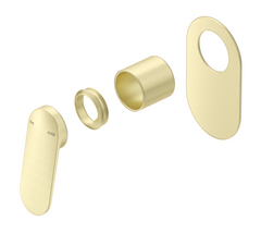 ZIZA Shower Mixer – Oval Plate – TRIM KIT ONLY Chrome, Black, Brushed nickel, Gun metal, french Gold