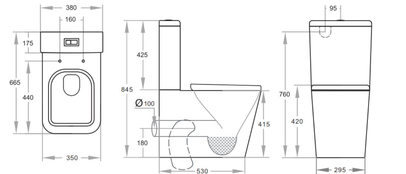 BUSTIQ Toilet Suite