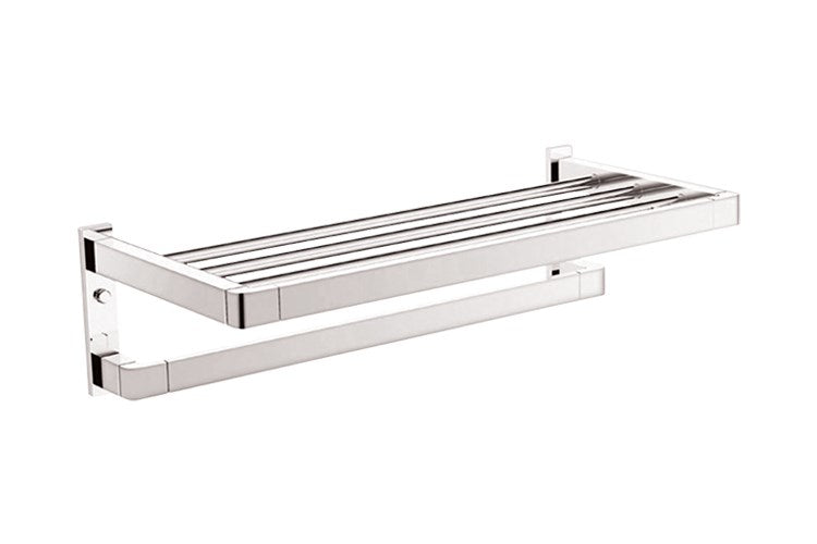 Brooklyn Towel Rack Chrome, Matte Black, 900mm Matte Black, 900mm Brushed Nickel, 900mm Brushed Brass, 900mm Chrome