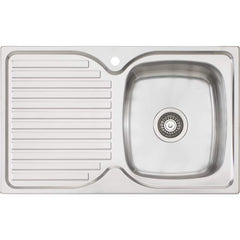 ENDEAVOUR Single Bowl Sink With Drainer In 800x520x190mm