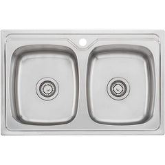 ENDEAVOUR Double Bowl Universal Sink In 878x575x226mm
