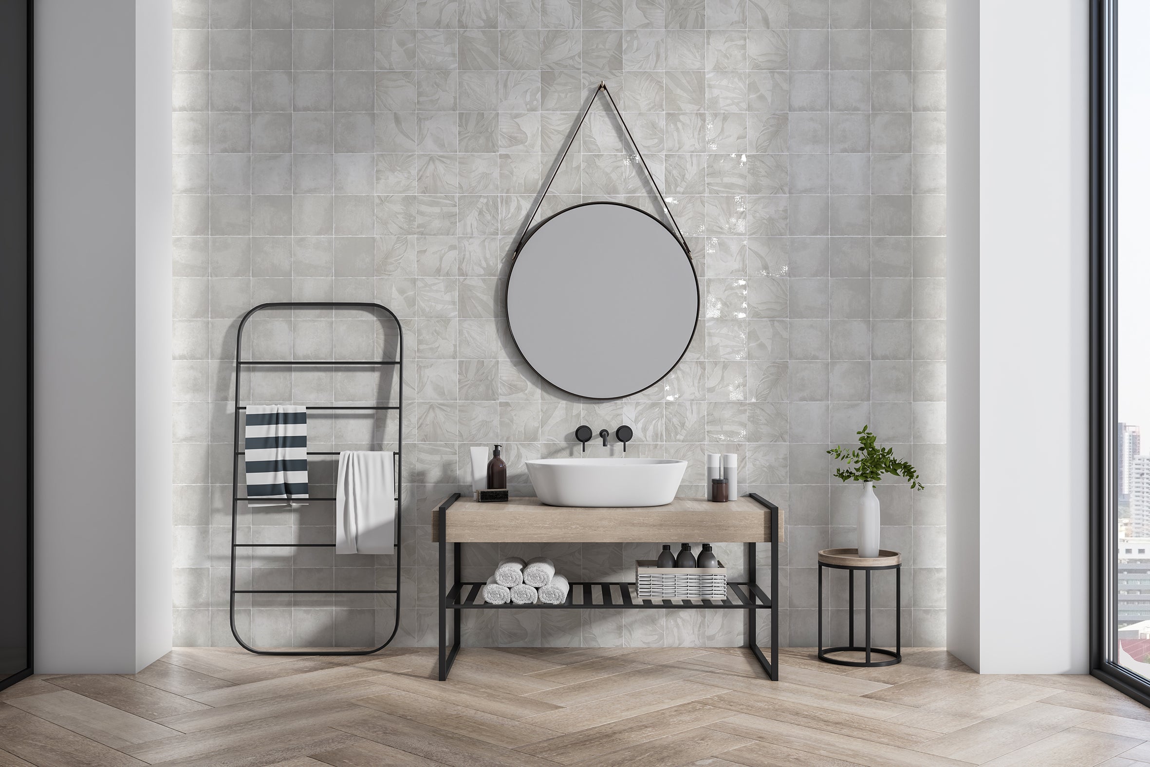 BRUME COTTON WHITE DECOR 130X130