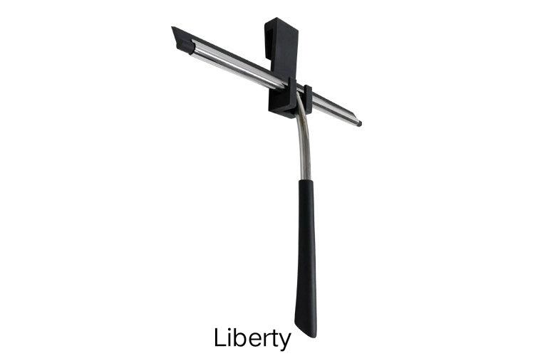 Liberty Squeegee in Chrome and Matte Black colour