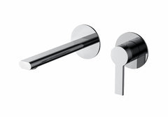 RISE Bath / Basin Mixer With Spout In Chrome, MatteBlack, And Brushed Nickel