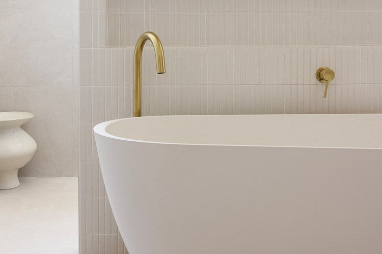 Bloom Floor Bath Spout Light Brushed Brass ,  Brushed Nickel, Brushed Gunmetal, Matte Black, Chrome