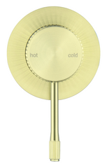 ZIZA Fluted Shower Mixer.Black,Brushed Nickel,Gunmetal,french Gold