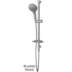 ROME Hand Shower With Rail In Crome, Matte Black, And Brushed Nickel