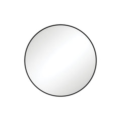 BABE Cercle Framed Mirror 600mm Or 800mm In Matte Black & Urban Brass-600mm