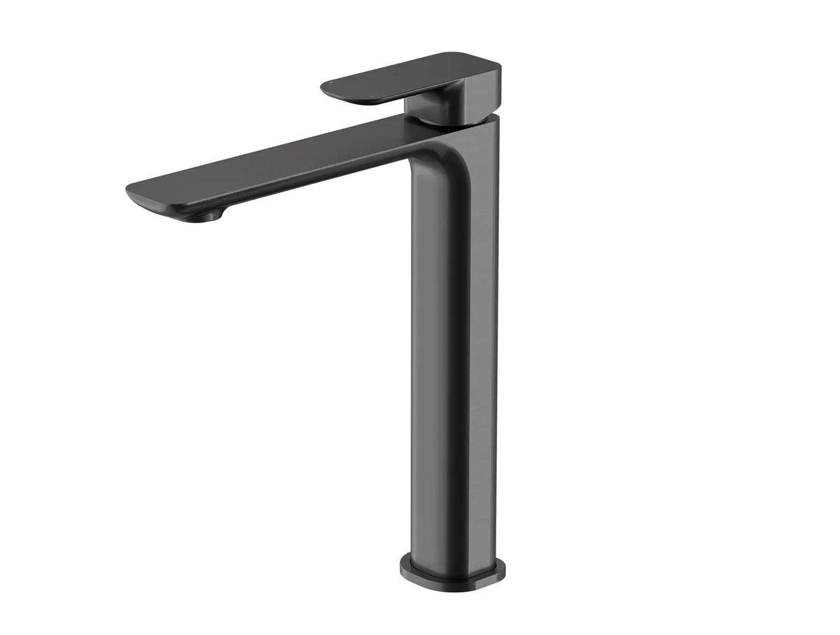 OSKAR TALL BASIN MIXER GUN METAL