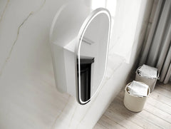LED NOOSA 900X450 WHITE SHAVING CABINET