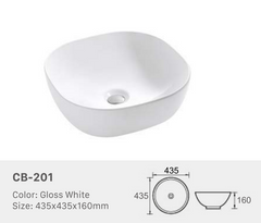 Oval Shaped Above Counter Basins