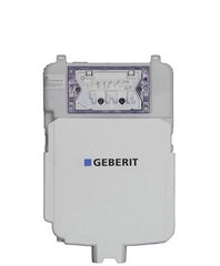QUADRO rimless floor pan package with Geberit cistern and buttons