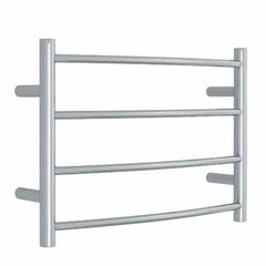 HOTRAIL CURVED ROUND LADDER HEATED TOWEL RAIL W600xH420xD150mm