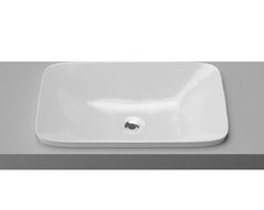George Ceramic basin White Gloss, White Matt