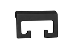 Time Square Double Robe Hook Chrome,  Hook Matte Black