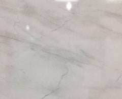 WHITE HIMALAYA MARBLE – Gloss Shower Wall 2400x1000x10mm