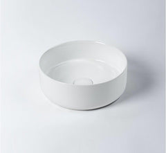 AMAROO Circle Mini Basin Dia 310mm in Gloss White And Matte White