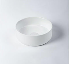 AMAROO Circle Mini Basin Dia 310mm in Gloss White And Matte White