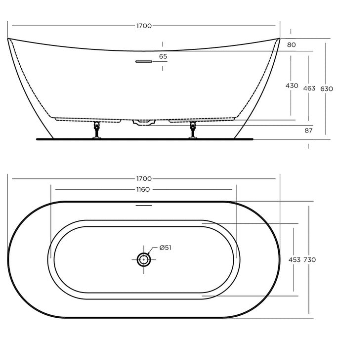 Kite Bath Tub