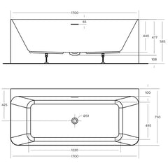 Isla Bath Tub
