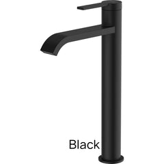 BARCELONA Tower Basin Mixer in Chrome and Matte Black
