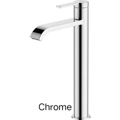 BARCELONA Tower Basin Mixer in Chrome and Matte Black