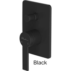 BARCELONA Chrome Wall Mixer With Diverter