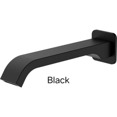 BARCELONA Wall Spout in Chrome and Matte Black