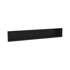 1200 Display Shelf Insert for Mirror Cabinet, Satin White, Scandi Oak, Industrial, Satin Black